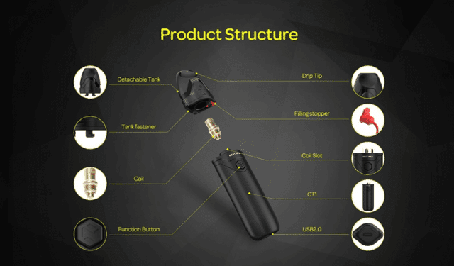 NEXT MIND-CT1 Revolutionary IDCT System - Vape King