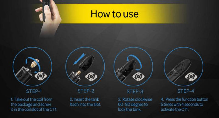 NEXT MIND-CT1 Revolutionary IDCT System - Vape King