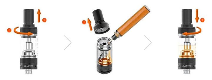 Justfog Q16 Pro Vape Kit – 900mAh - Vape King