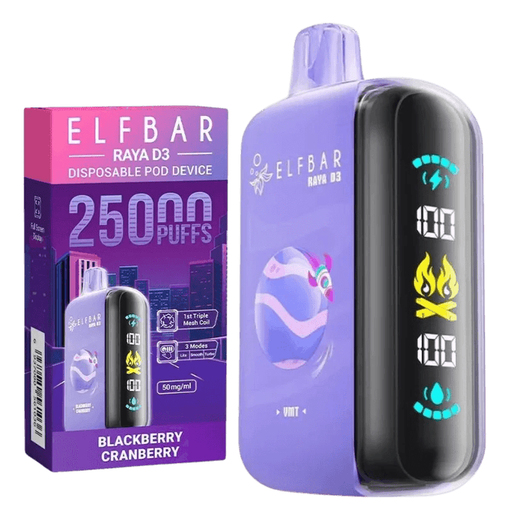 ELFBAR Raya D3 Disposable Device(25000 Puffs) - Dubai Vape King