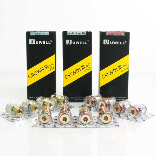 Uwell Crown III Coils – Pack of 4 Replacement Coils