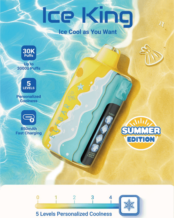 Elf Bar Ice King Summer Edition – 30,000 Puffs - Vape King