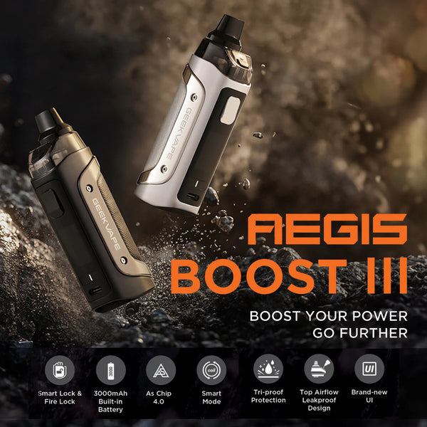 Geekvape Aegis Boost 3 Pod Mod Kit – 3000mAh
