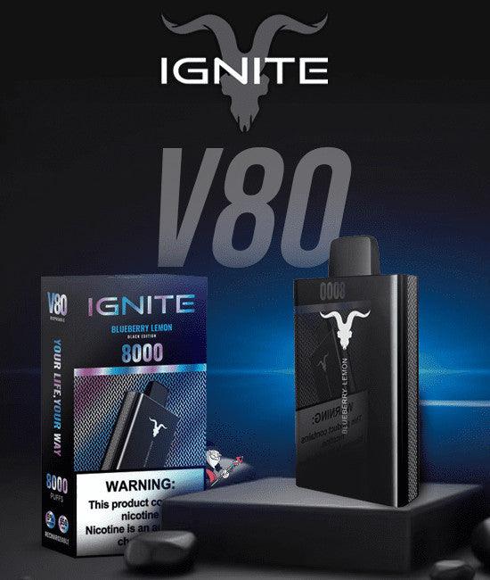 IGNITE V80 (8000 PUFFS) DISPOSABLE DEVICE - Dubai Vape King