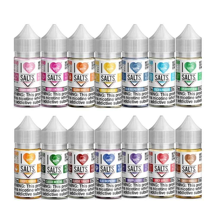 I Love Salts E-Juices Nicotine Salt 30ml - Dubai Vape King