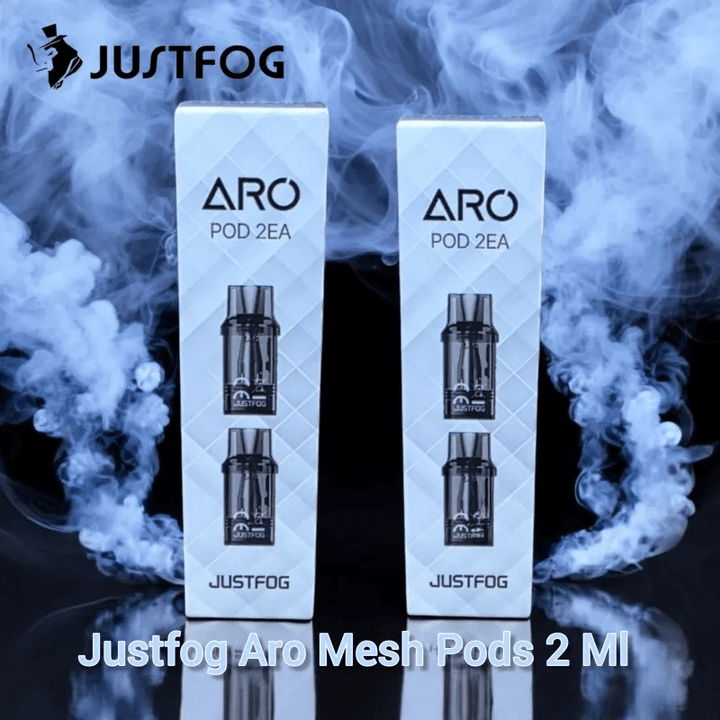 Justfog ARO Mesh Replacement Pods – 2ml Refillable (0.8Ω / 2-Pack) - Vape King