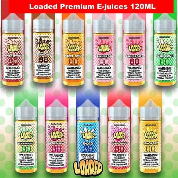 LOADED E-LIQUID 120 ML/ 3MG&6MG - Dubai Vape King