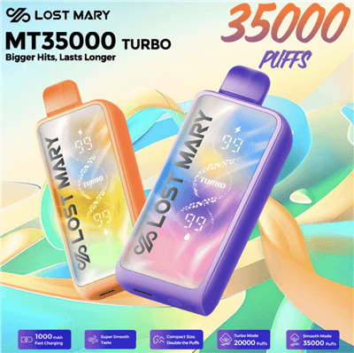 Lost Mary MT35000 Turbo Disposable Vape – 35,000 Puffs - Vape King