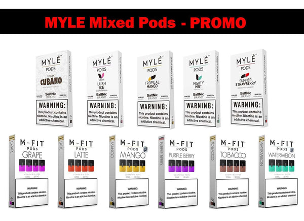 MYLE Mixed Pods - PROMO - Dubai Vape King