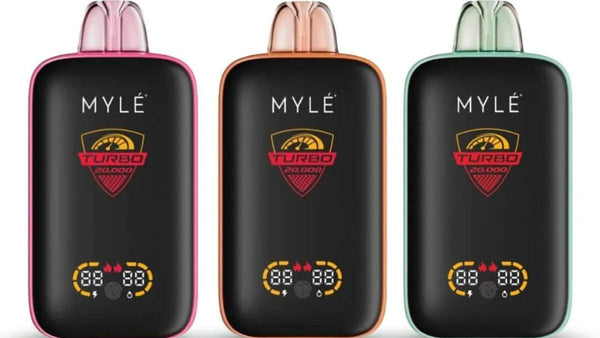 MYLE TURBO DISPOSABLE DEVICE 20,000 PUFFS - Dubai Vape King