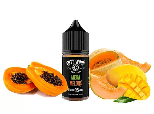 Mega Melons – Cuttwood SALT – 30ML (35MG & 50MG) - Vape King