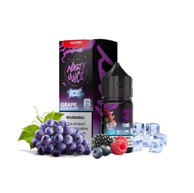 Nasty Ice E-Juice – Salt Nic 30ml (20mg / 35mg / 50mg) & Freebase 60ml (6mg) - Vape King
