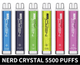 NERD CRYSTAL DISPOSABLE DEVICE (5500 PUFFS) Dubai Vape King.