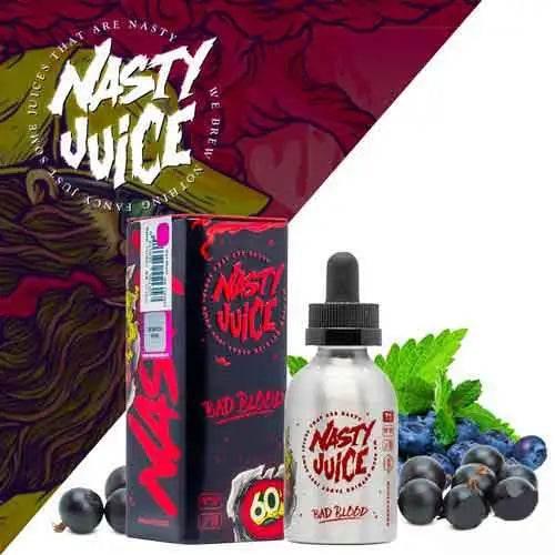 🎁 Bad Blood – NASTY E-LIQUID – 60ML (3MG / 6MG) (100% off)