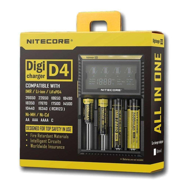 Nitecore D4 Charger - Dubai Vape King