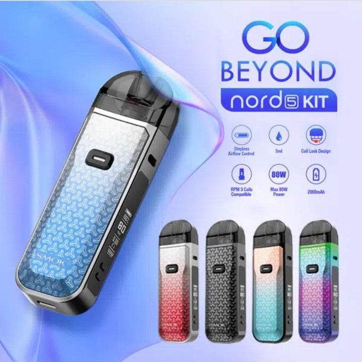 SMOK Nord 5 Pod Kit – 2000mAh 80W - Vape King
