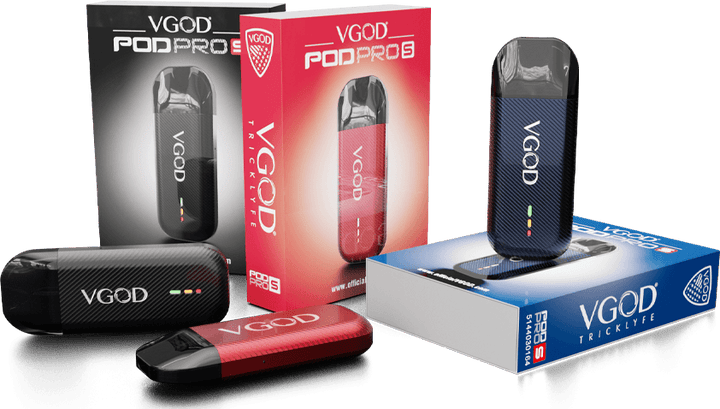 VGOD Pod Pro S – 1000mAh Refillable Pod Kit - Vape King