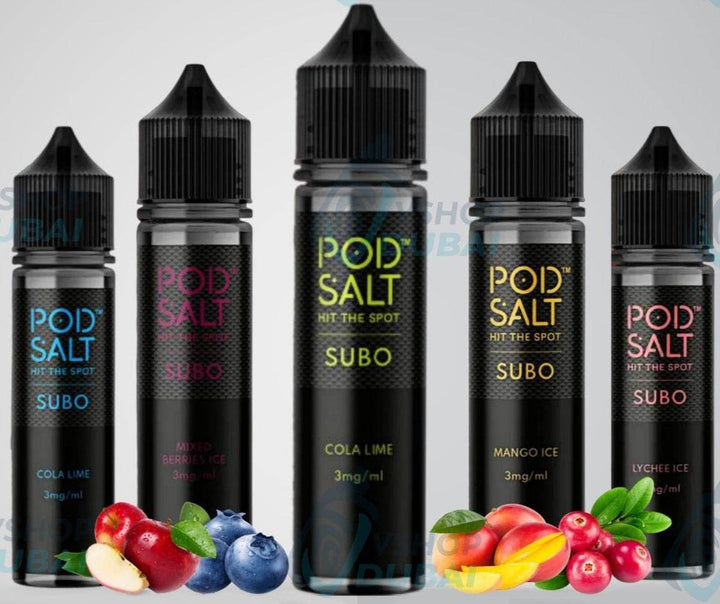Pod Salt Subo E-Juice 50ml – 3mg Freebase E-Liquid - Vape King