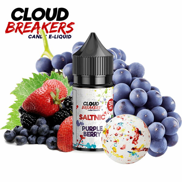 Purple Berry Salt Nic By Cloud Breakers 30ML - Dubai Vape King