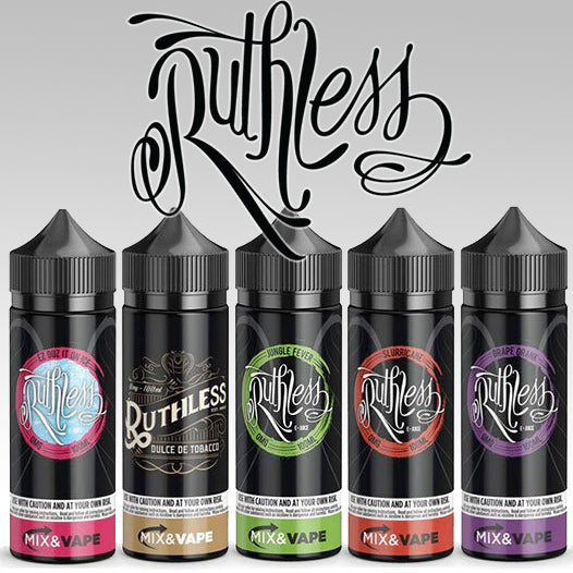 RUTHLESS EJUICE 120ML/3MG&6MG RUTHLESS JUICE