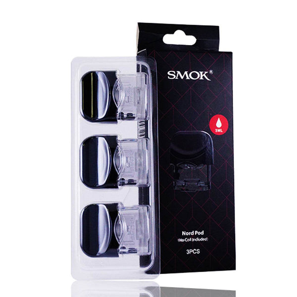 SMOK Nord Replacement Pods – 3-Pack (3ml Capacity) - Vape King