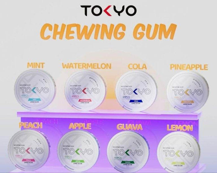Tokyo Nicotine Gum – 2mg (40 Pieces) - Vape King