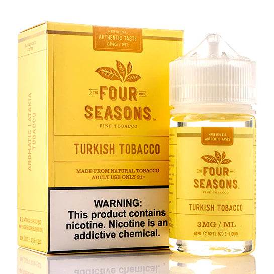 FOUR SEASONS TURKISH TOBACCO E-LIQUID - Vape King