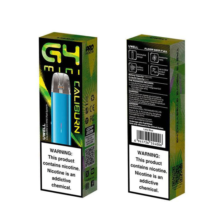 Uwell Caliburn G4 Mini Pod Kit - Vape King
