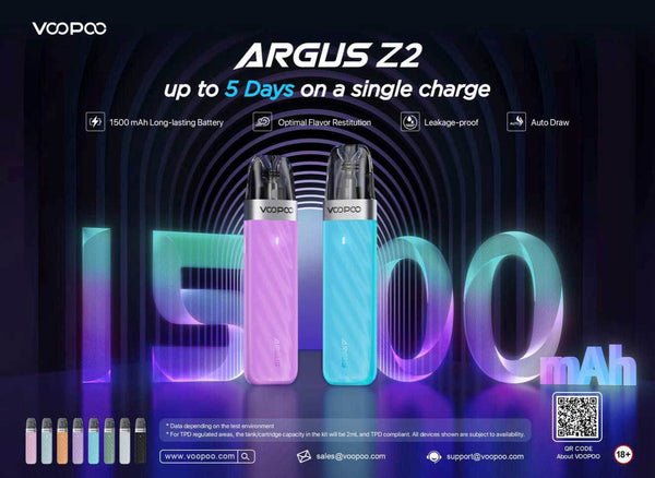 Voopoo Argus Z2 Vape Kit – 20W - Vape King