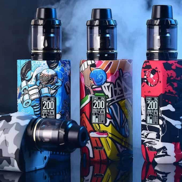 Vapor Storm Puma 200W TC Box Mod Kit - Vape King
