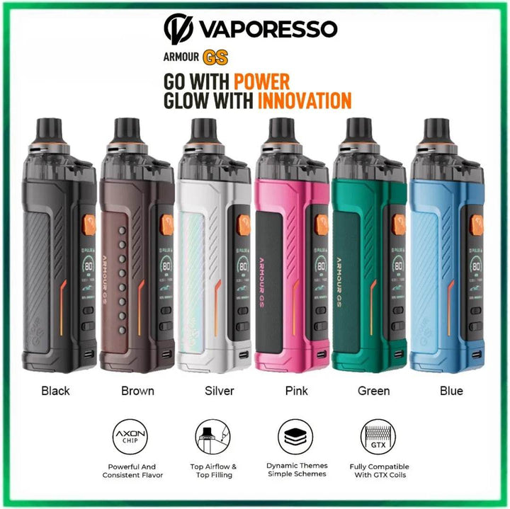 Vaporesso Armour GS 80W Vape Kit - Vape King