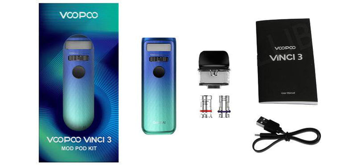 Voopoo Vinci 3 Pod Kit – 1800mAh - Vape King