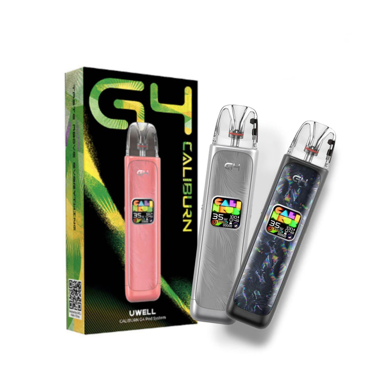 Uwell Caliburn G4 Pod Kit – 1300mAh Pod System - Vape King