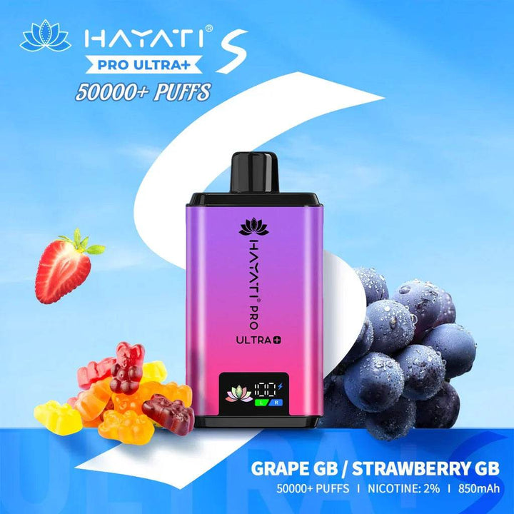 Hayati Pro Ultra 50K Puffs Disposable Vape Device - Vape King