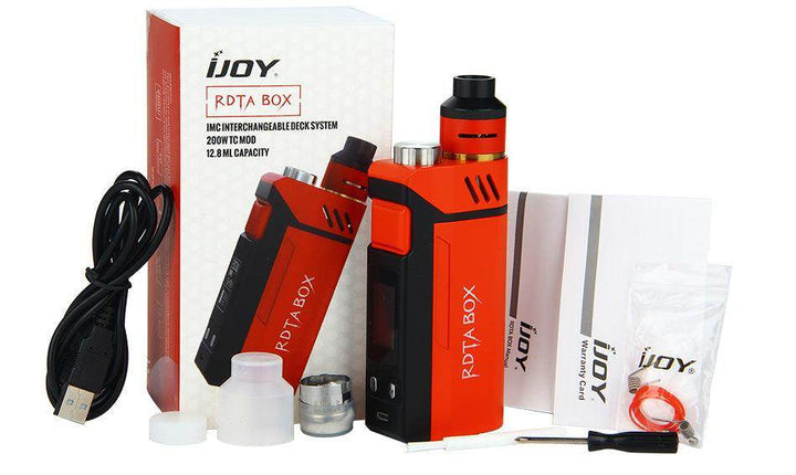 iJoy RDTA Box Kit – 200W Built-in Tank Vape Mod - Vape King