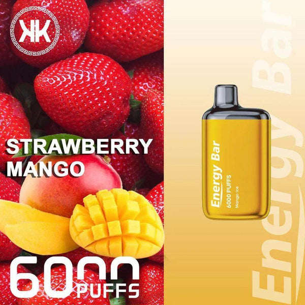 KK ENERGY BAR 6000 PUFFS Disposable Vape - Vape King