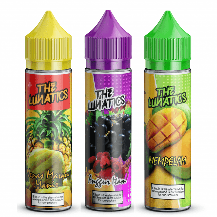 Lunatics Freebase E-Liquid – 60ml Vape Juice - Vape King