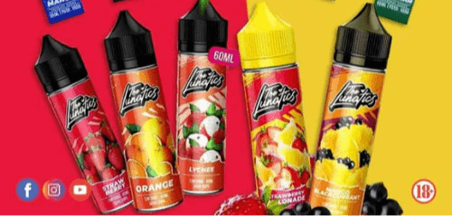 Lunatics Freebase E-Liquid – 60ml Vape Juice - Vape King