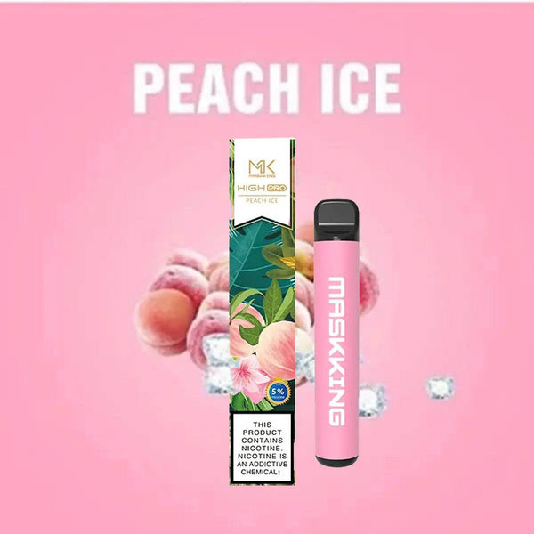 MASKKING HIGH PRO 1000puffs (PEACH ICE) - Vape King