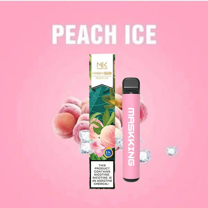 MASKKING HIGH PRO 1000puffs (PEACH ICE) - Vape King