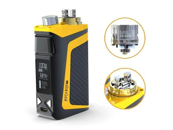 iJoy RDTA Box Kit – 200W Built-in Tank Vape Mod - Vape King