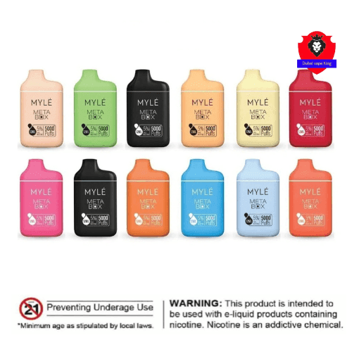 Myle Meta Box 5000 Puffs Disposable Vape Myle Meta Box 5000 Puffs Disposable Vape
