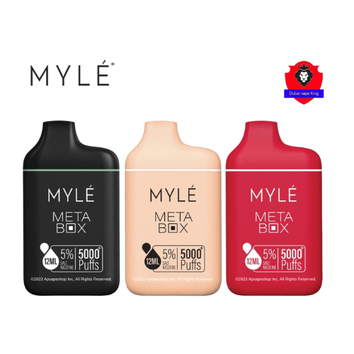 MYLE META BOX 5000 PUFFS(50&20MG) - Dubai Vape King