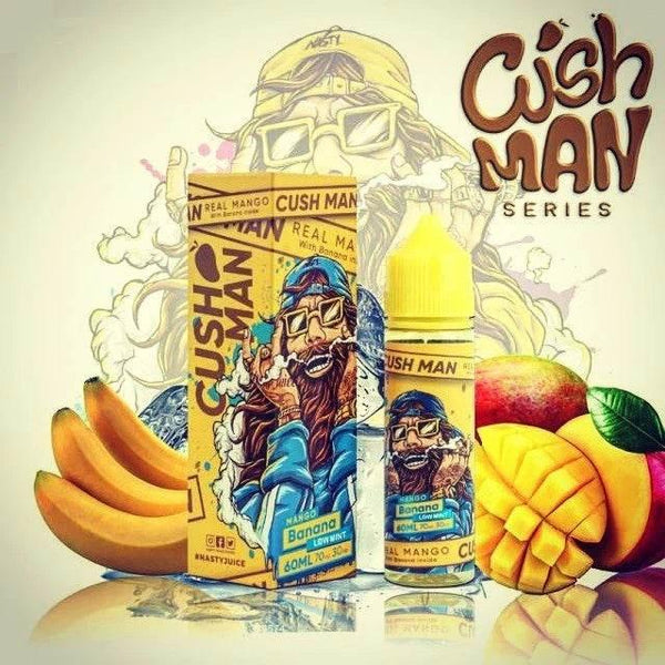 🎁 Mango Banana – NASTY Cushman E-LIQUID – 60ML (3MG) (100% off)