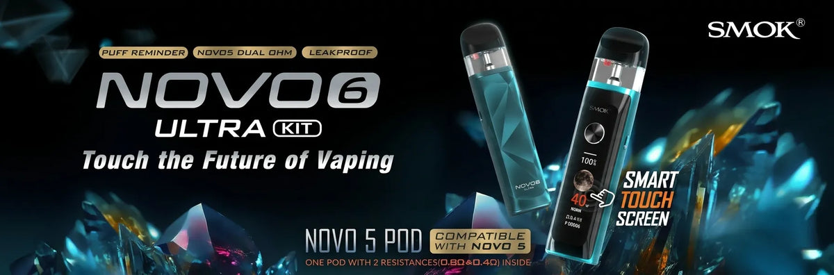 Smok Novo 6 Banner UAE - Dubai Vape King