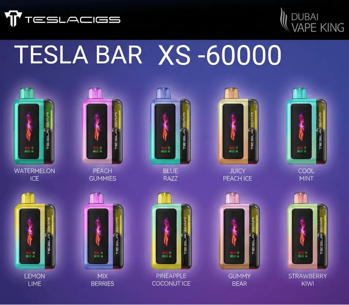 TESLA BAR XS 60000 Puffs Disposable Vape TESLA BAR XS 60000 Puffs Disposable Vape