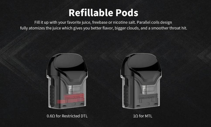 UWELL Crown Replacement Cartridges – 2pcs/Pack - Vape King