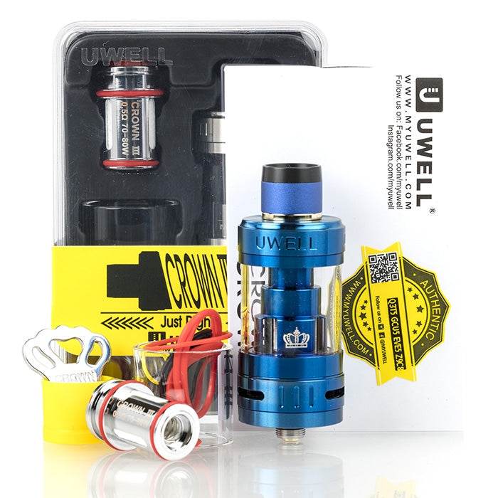 Uwell Crown III Atomizer – Sub-Ohm Tank - Vape King