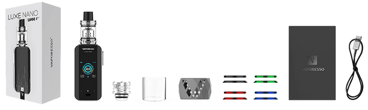 VAPORESSO LUXE NANO 80W & SKRR-S Mini Starter Kit - Vape King