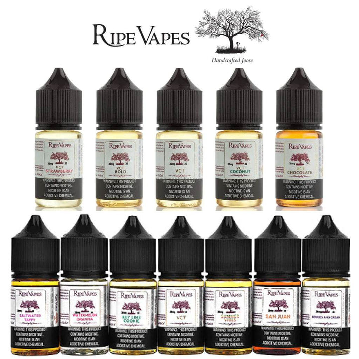 Ripe Vapes NicSalt E-Juice – 30ml (30mg / 50mg) - Vape King